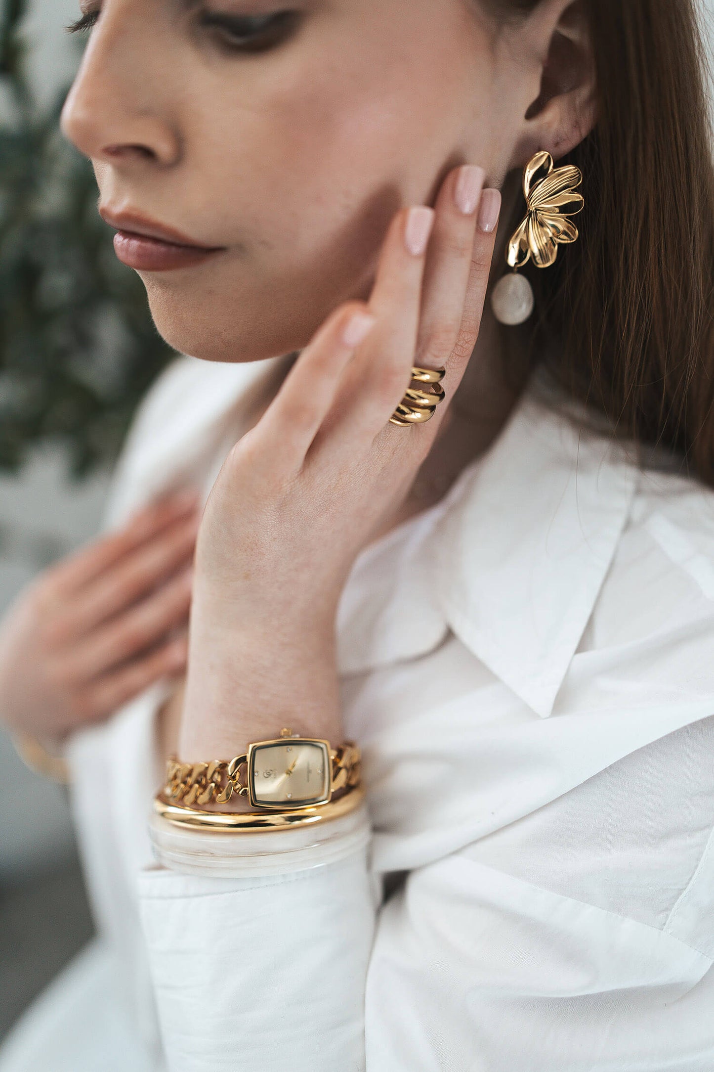 Montre chaine or - By Sianaa