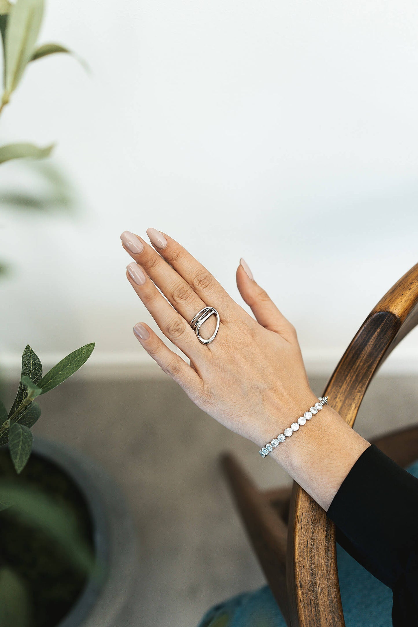 Bague boucle - By Sianaa