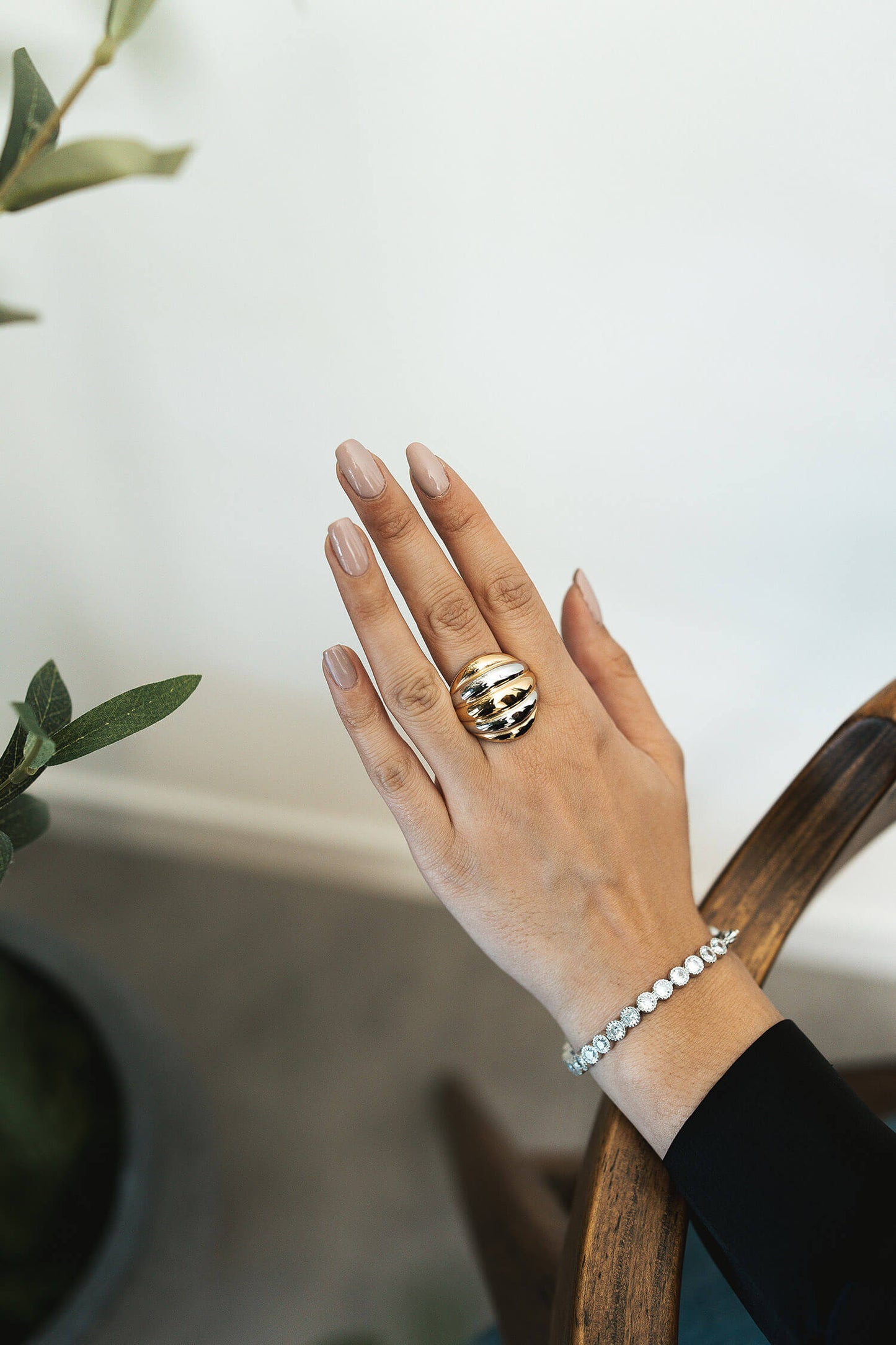 Bague ligne - By Sianaa