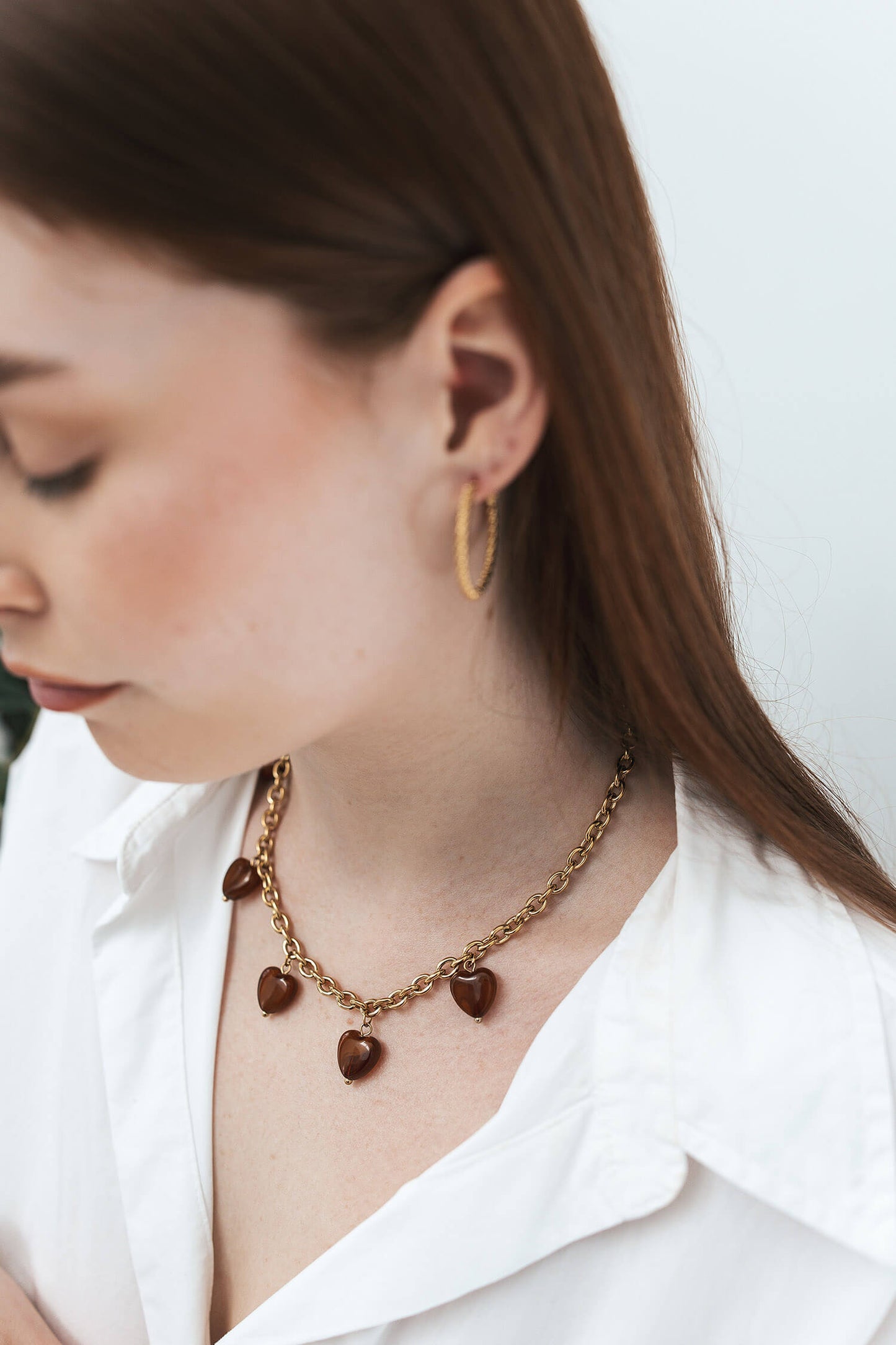 Collier coeur - By Sianaa