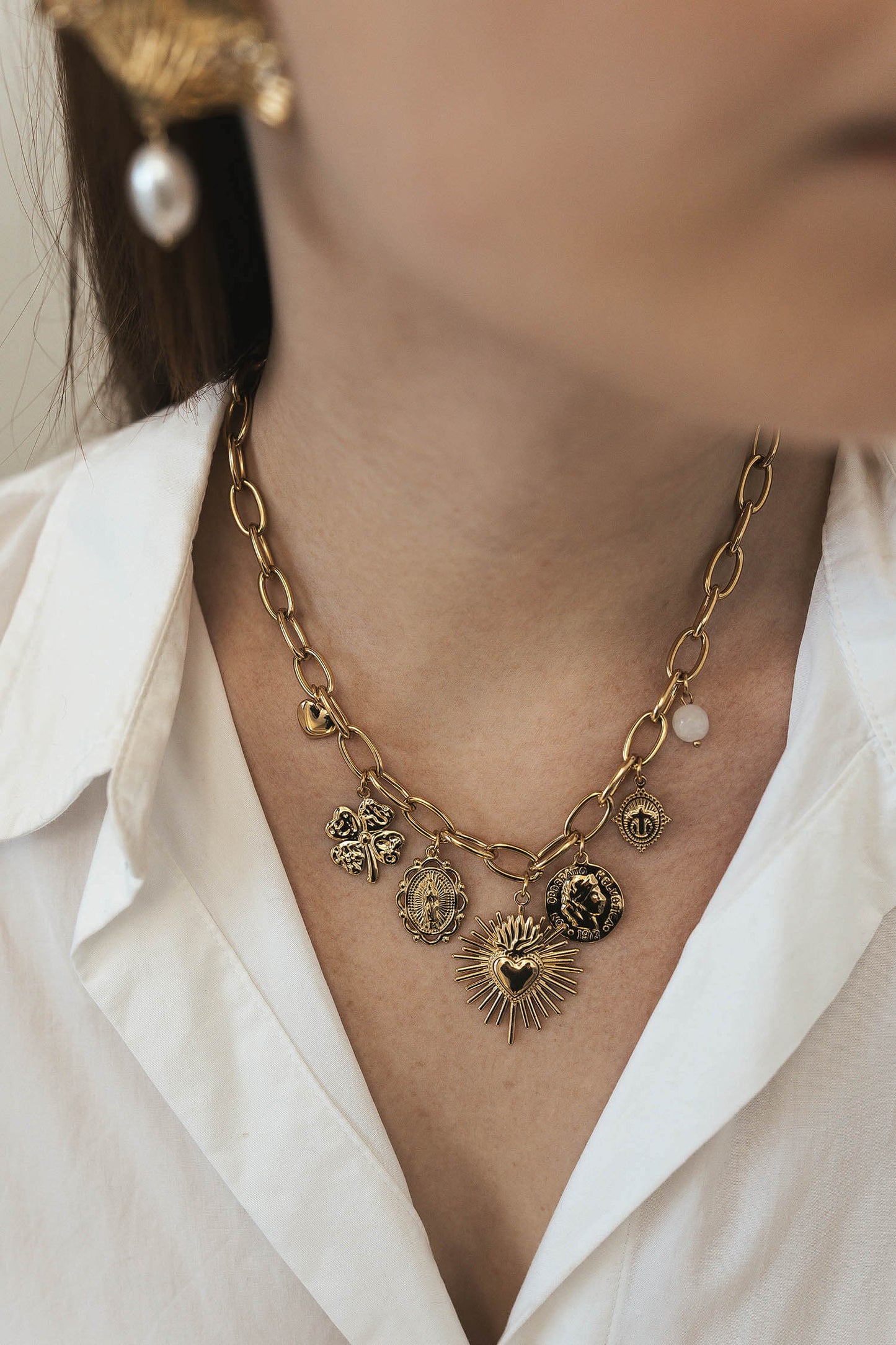 Collier ex - voto - By Sianaa