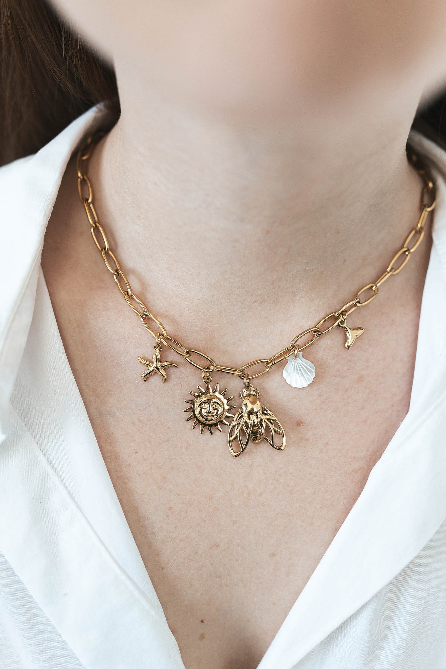 Collier insecte - By Sianaa