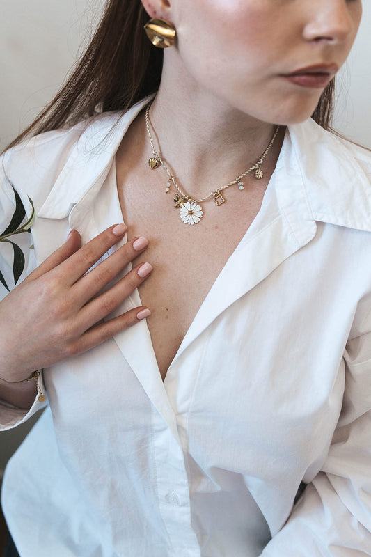 Collier marguerite - By Sianaa