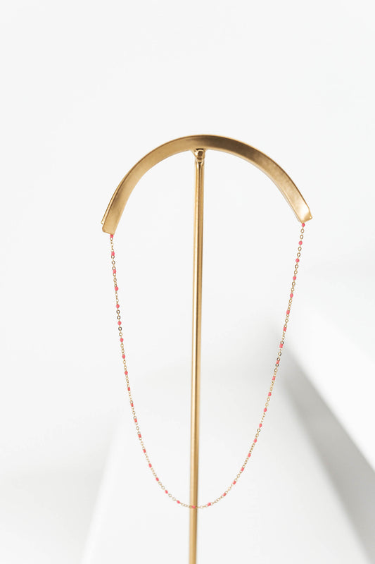 Collier pépite colorée - By Sianaa