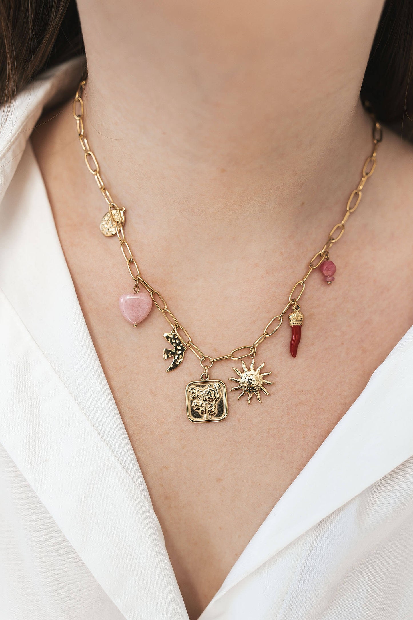 Collier piment - By Sianaa