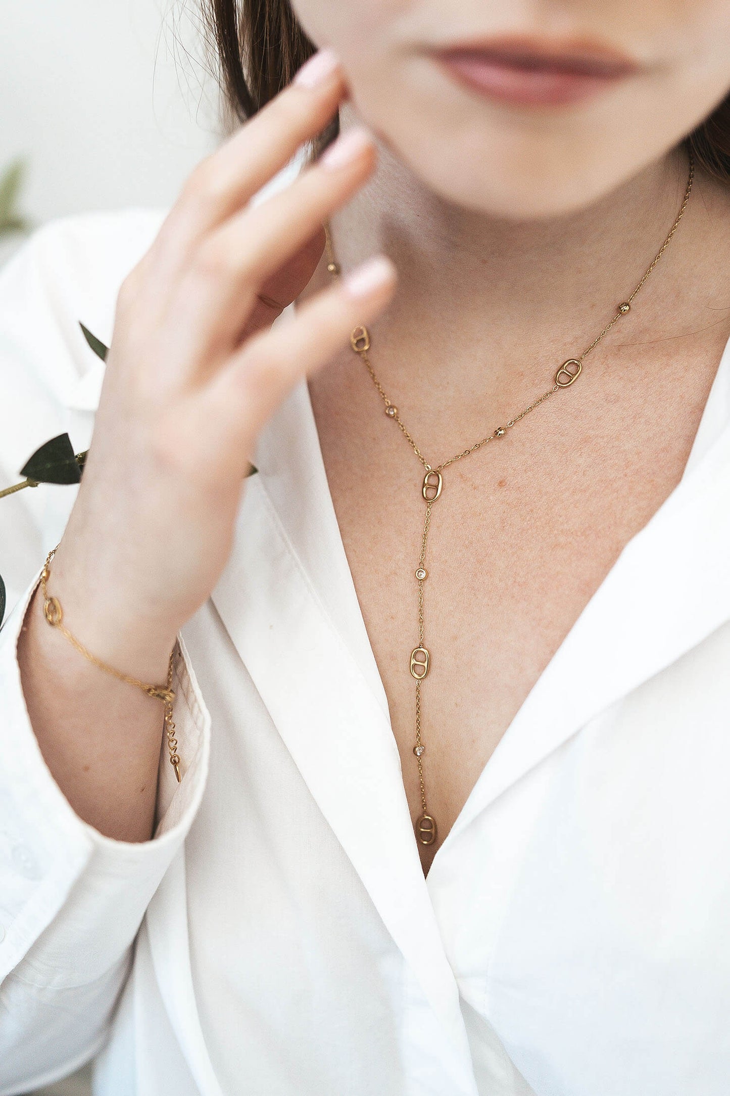 Collier Y inspi - By Sianaa