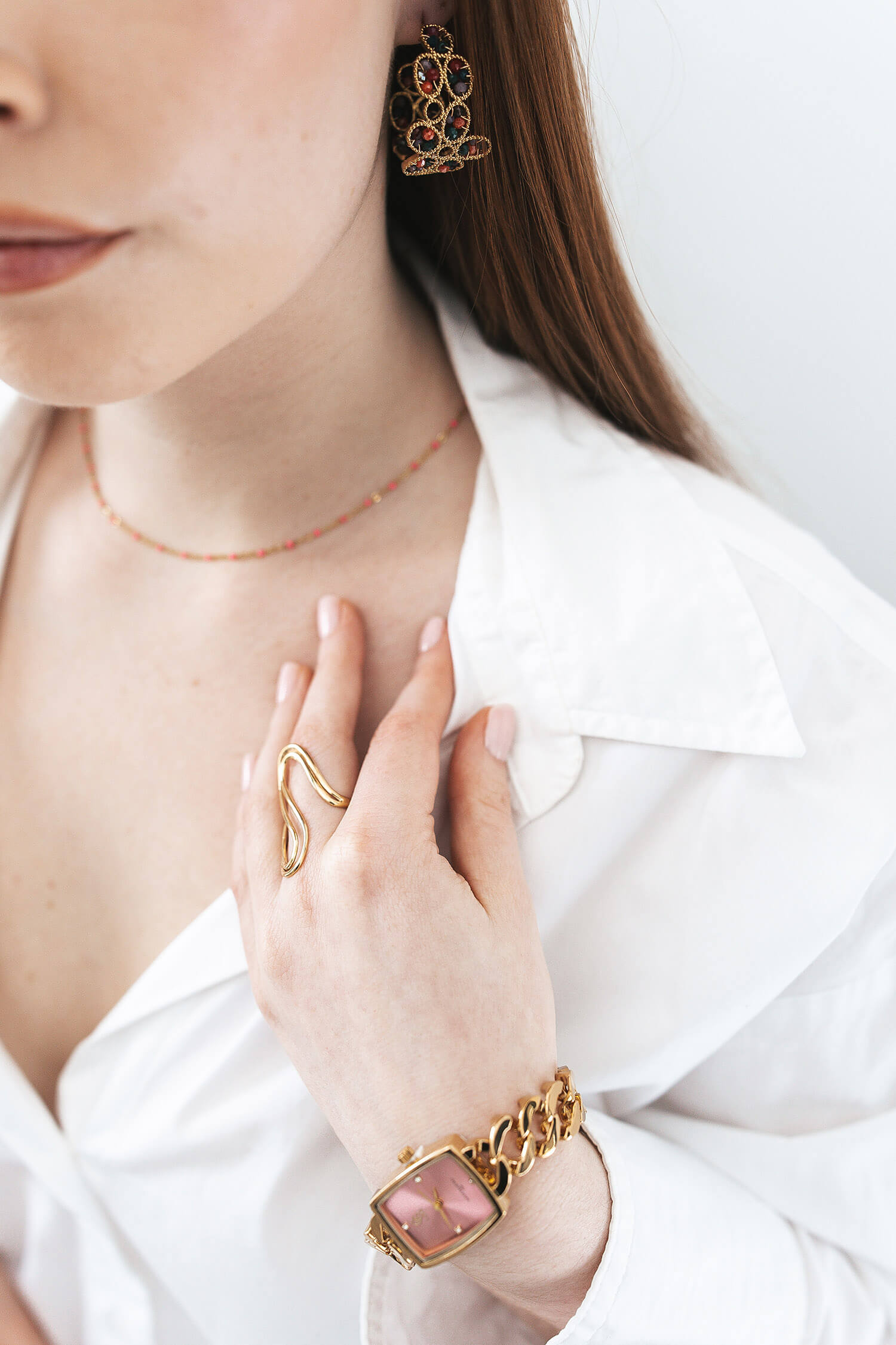 Montre chaine or - By Sianaa